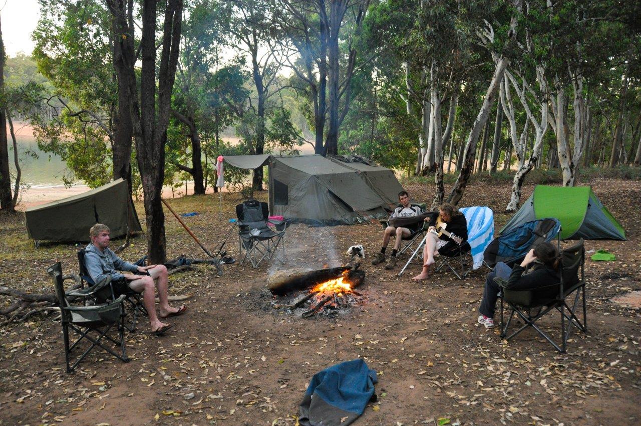 image hiking in the outback with outback guides equipment 